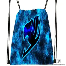 Custom Drawstring Backpack Drawstring Backpack Bag Cute Daypack Kids Satchel (Black Back) 31x40cm#180611-01-03