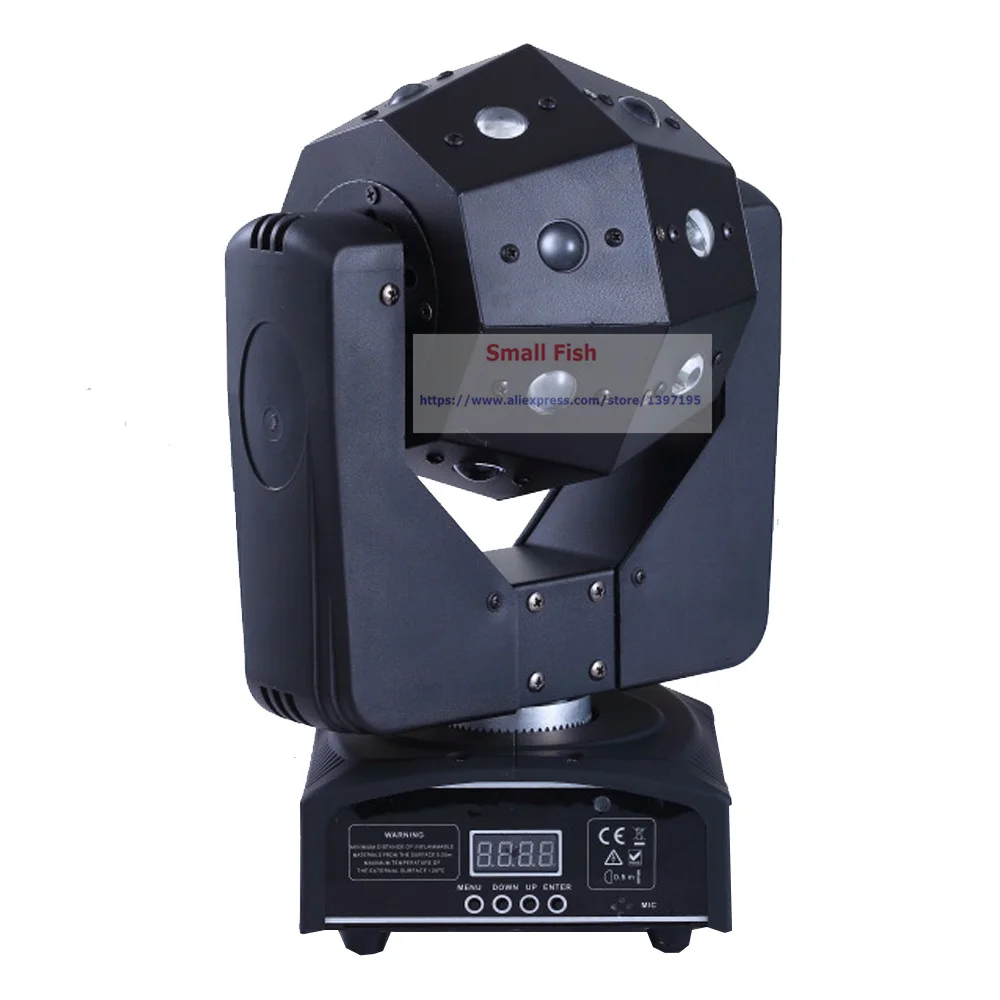 US $530.00 4PcsLot 16X3W LED Mini Cubix Moving Head Light DMX DJ Disco Party Wedding Stage Effect Lighting With 1315 Channel Fast Ship