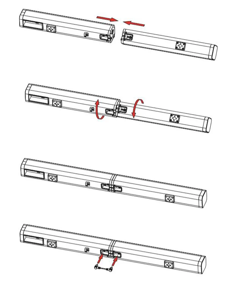 Sounderlink detachable Bluetooth TV Soundbar wireles speaker HiFi tower Audio home theater Sound bar optical for LED TV