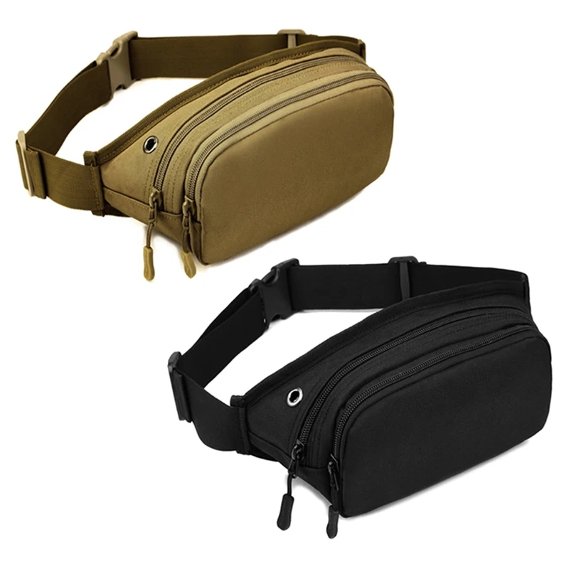 Men's Waterproof Sport Bum Wear resistant Nylon Waist Bag Pouch Wallet