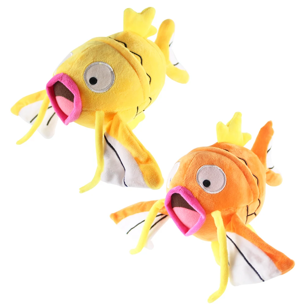 

2Colors 18cm Magikarp Plush Toys Cute Cartoon Fish Soft Stuffed Plush Animal Doll For Kids Christmas Gift Free Shipping