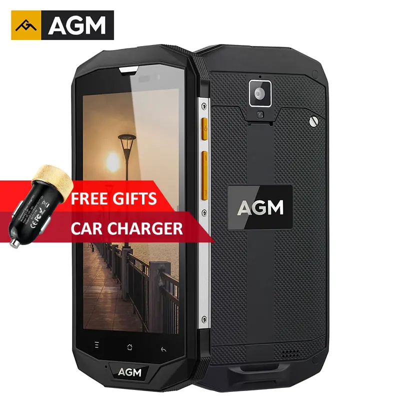 bilder für Original AGM A8 IP68 Wasserdicht Android 7.0 4050 mAh 3 GB RAM 32 GB ROM Qualcomm SoC Robuste smartphone gorilla-glas-bildschirm OTG NFC bilder für Original AGM A8 IP68 Wasserdicht Android 7.0 4050 mAh 3 GB RAM 32 GB ROM Qualcomm SoC Robuste smartphone gorilla-glas-bildschirm OTG NFC