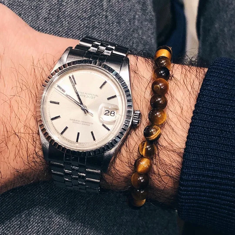 

Tiger Eye Stone Beads Bracelet Men Bileklik Jewelry Bracelets For Women Pulseira Bijoux Armband Mens Accesorios Moda Hombre 2019