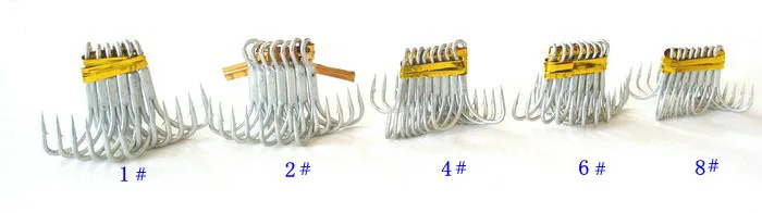 Рыболовный крючок st46-tn 1-8 приманка крючок три крючок рыболовный крючок одинарный