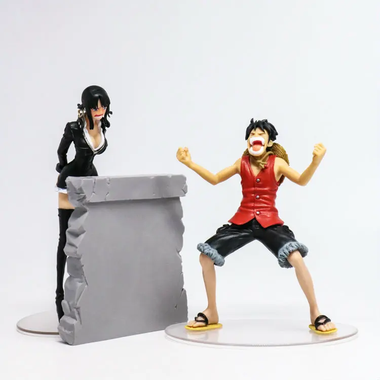 16 19cm Anime one piece action figure luffy sanji robin chopper figure
