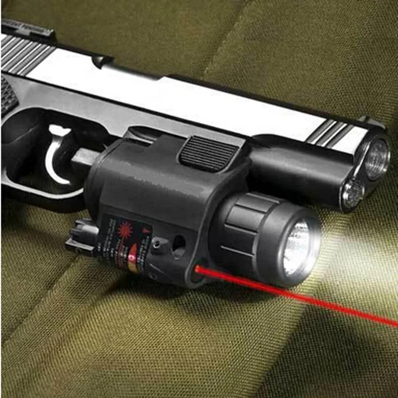 Askco Охота 2in1 Combo Тактический 200 люминесцентный фонарь + Red Dot лазерный прицел