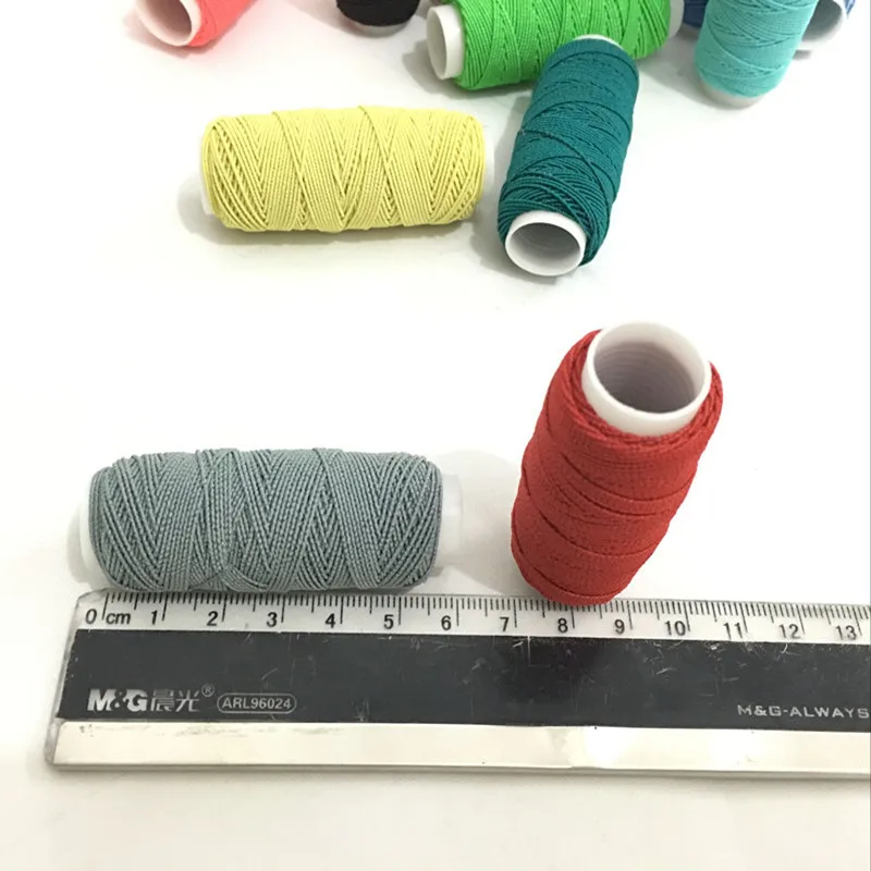 12 x Round Sewing Shirring Elastic Craft 20 Metres Spools AA7640