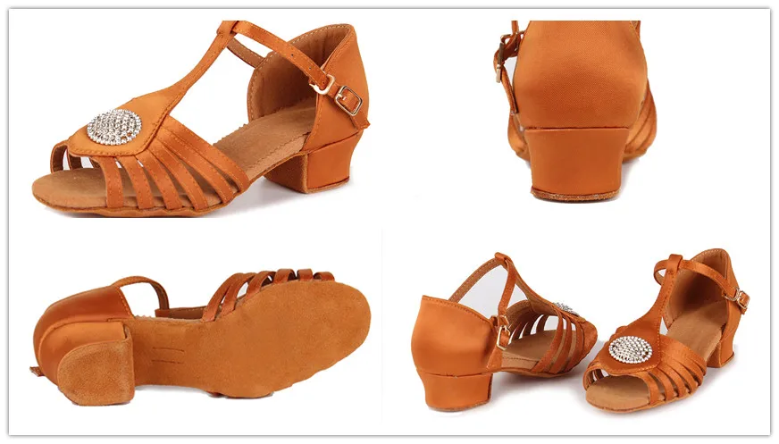 WX коричневый, черный Salsa Танцы обувь Zapatos De Baile Latino Mujer Туфли для латинских танцев для Для женщин девочек