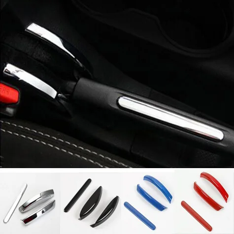 

New Arrival Hand Brake Trim Handbrake Strip Parking Cover Decoration Interior Styling ABS For Jeep Wrangler Free Shipping