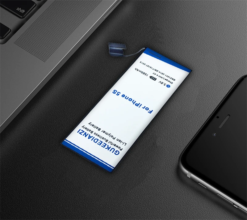 GUKEEDIANZI 5S мобильный телефон литий-ионный Литий-полимерный перезаряжаемый высококачественный стабильный аккумулятор 3600 мАч для iPhone 5S