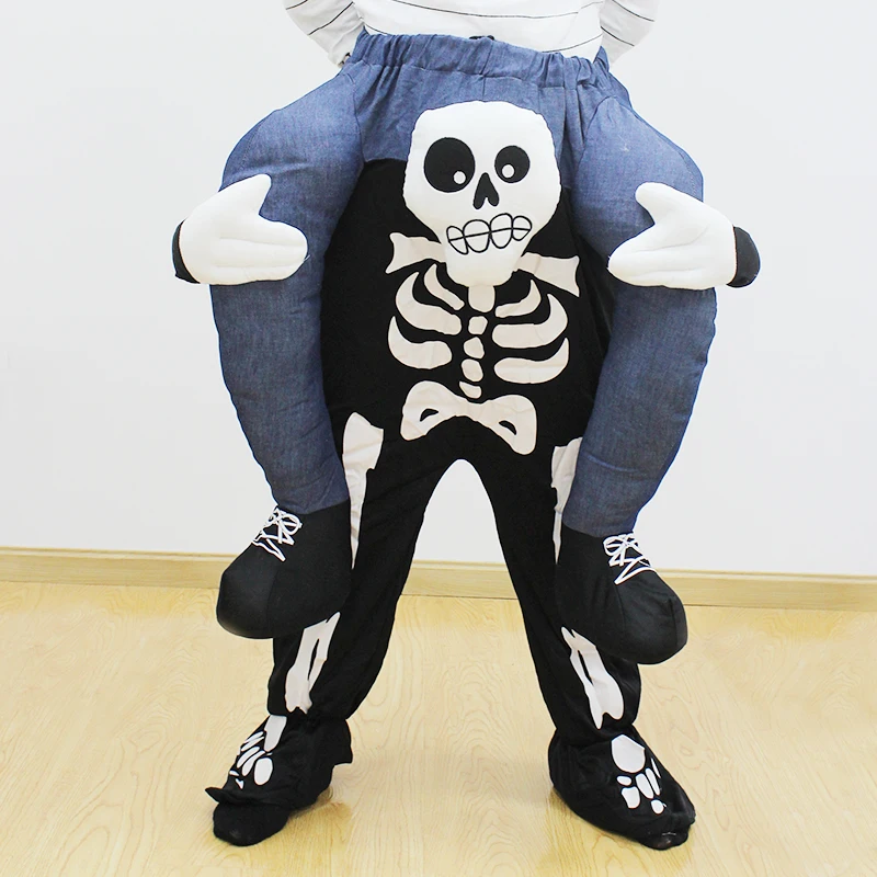 Skull Ride on Me Mascot Cosplay Costumes Carry Back Funny Pants Dress Up Oktoberfest Halloween Party Novelty Horse Riding Toys Skull Ride on Me Mascot Cosplay Costumes Carry Back Funny Pants Dress Up Oktoberfest Halloween Party Novelty Horse Riding Toys