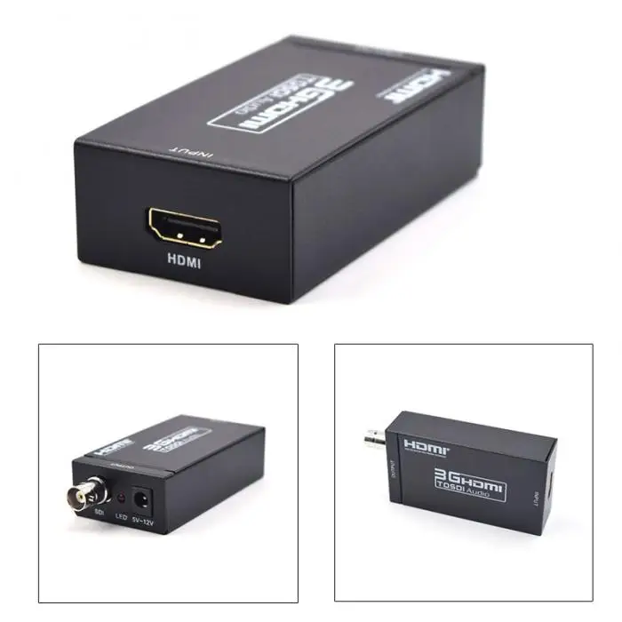 HD 3g HDMI к SDI видео аудио сигнала конвертер адаптер HD 1080p DV монитор тв GY88