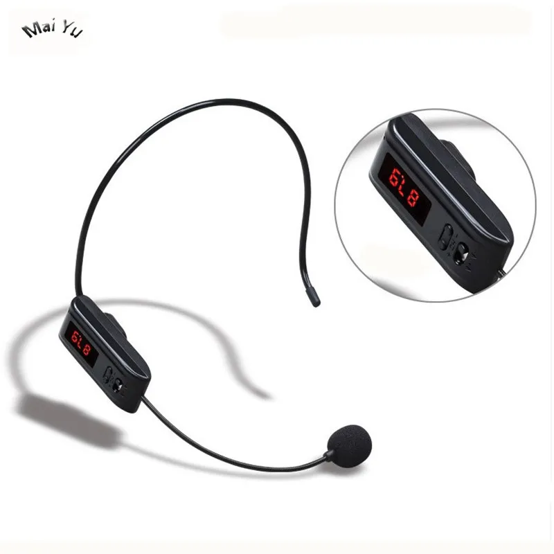 Профессиональная FM беспроводная гарнитура микрофон конденсатор встреча Headwear