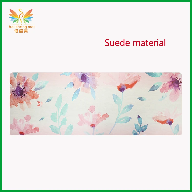 Free Shipping 183*68*0.4cm Best Suede Top NR Base Yoga Mat Non slip Gym