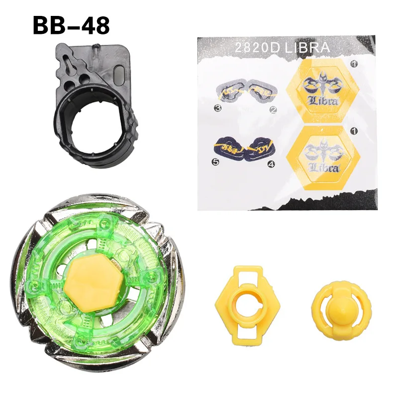 (Отправить случайно 8 BeyBlades + 1 Launcher) beyblade Металл Fusion 4D Launcher 24 различных стилей Beyblade Fury brinquedo Рождество