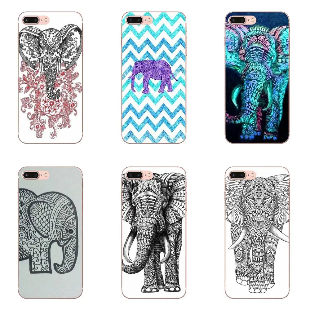On Sale Luxury Cool Phone Accessories Case Aztec Animal Elephant Pattern For Xiaomi Redmi Note 2 3 3S 4 4A 4X 5 5A 6 6A Pro Plus | Мобильные