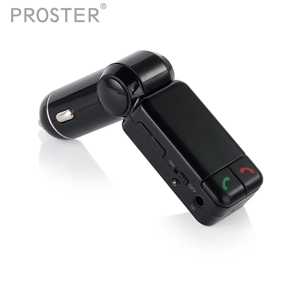 Proster для беспроводного адаптера Bluetooth fm передатчик радио музыка Поддержка MP3 WPA с 3
