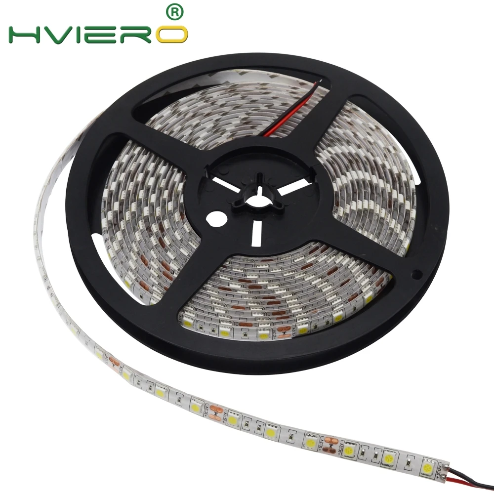 

5m 300 LEDs 5050 SMD DC 12V Waterproof IP65 Flexible LED Light 60leds/m White RGB Party Light flexible light 5050 Led Strip
