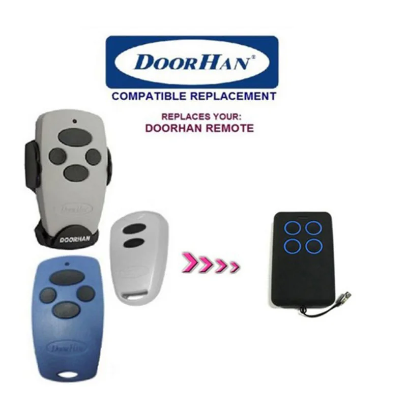 

1pcs FOR DOORHAN REMOTE Transmitter Replace Remote Key Multi Frequency 280-868MHz Garage Door Duplicator