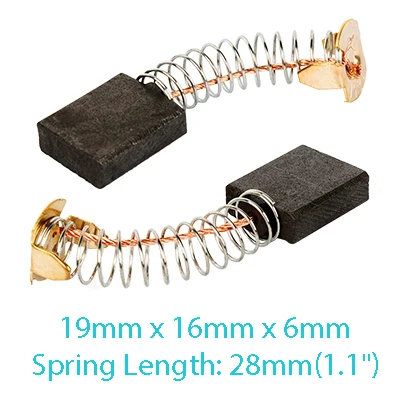 2 pièces 8 x 11,5 x 5 mm brosses en carbone pour moteur électrique Générique