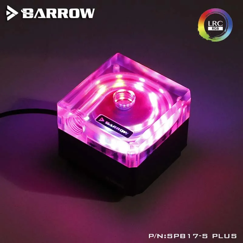 

Насос Barrow SPB17-S PLUS 17 Вт, Скорость управления ШИМ, 5 В освещения LRC2.0 PLUS, для водяного охлаждения