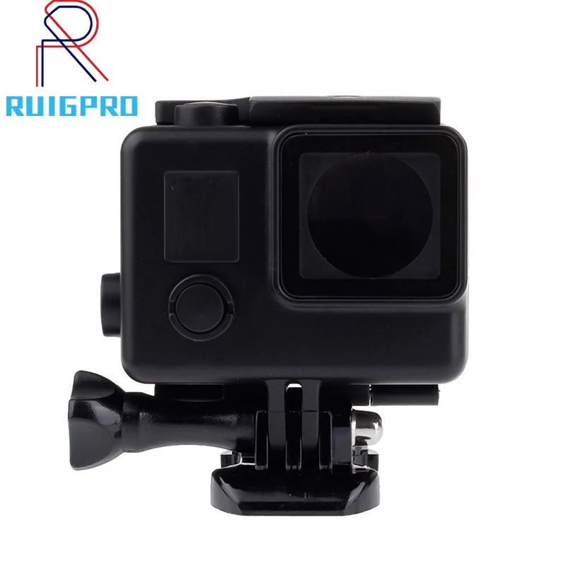 Черный водонепроницаемый чехол King Kong для подводного дайвинга защитный GoPro Hero 3 + 4
