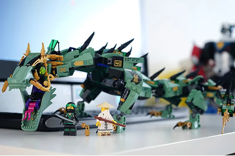lego ninjago green ninja mech dragon 70612