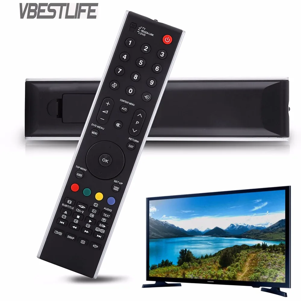

VBESTLIFE Wireless Remote Control Controller for Toshiba Smart LED LCD TV CT-90327 CT90307 CT90287 CT90273 CT90274 Free Shipping