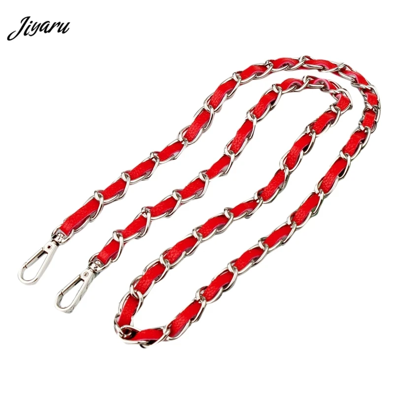 

1PC 120cm Shoulder Metal PU Bag Straps Women Handbags Chain Replacement Handbag Chains Handles Bag Accessories