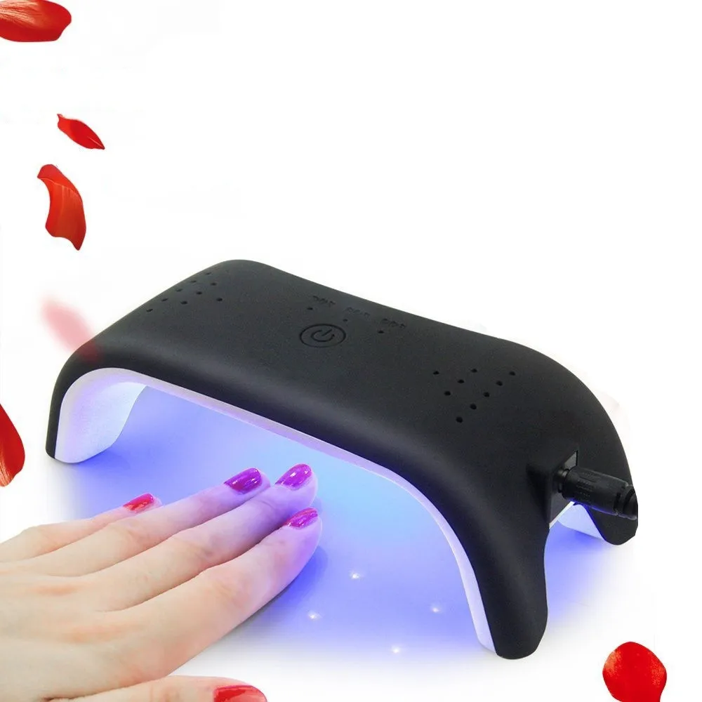 12 Вт Сушилка для ногтей Светодиодный УФ-лампа белый свет 3 таймера USB линейный отверждения лака для ногтей Гель-лак Инструменты для маникюра Оборудование для ногтей