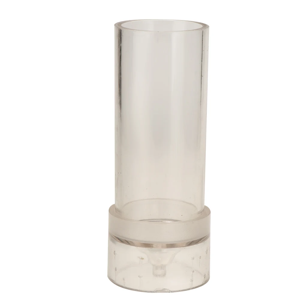 DIY Candle Mold Spire Cylinder Plastic Mould  High Temperature Resistance for Candle Making Craft Stencil Handmade Soap Mold