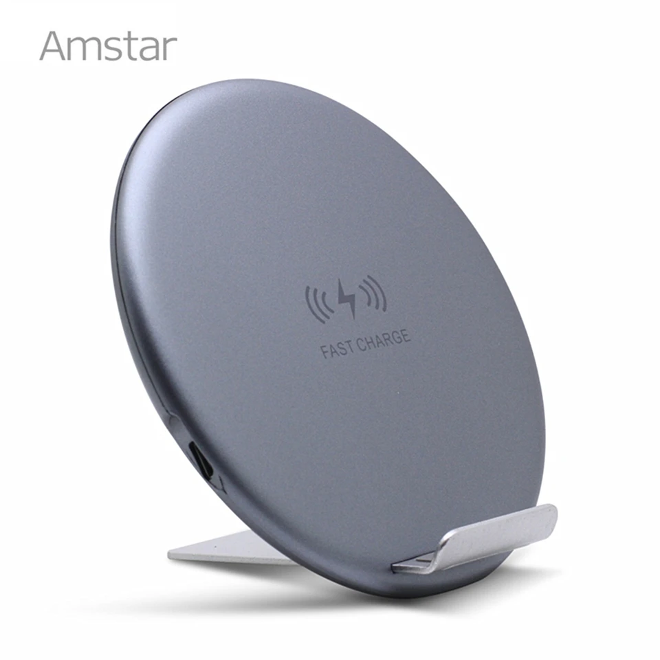 Беспроводное зарядное устройство Amstar 10 Вт для iPhone 11 Pro Max X XR XS съемный кронштейн