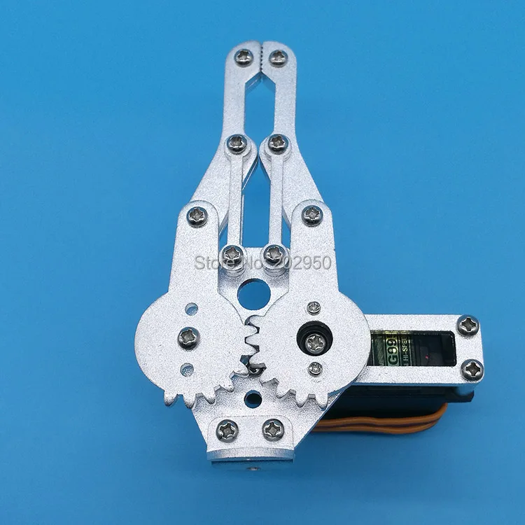 

1set Metal Robotic Arm Gripper Robot Mechanical Claws Robot Accessories For Arduino Compatible with MG995 SG5010 Wholesale