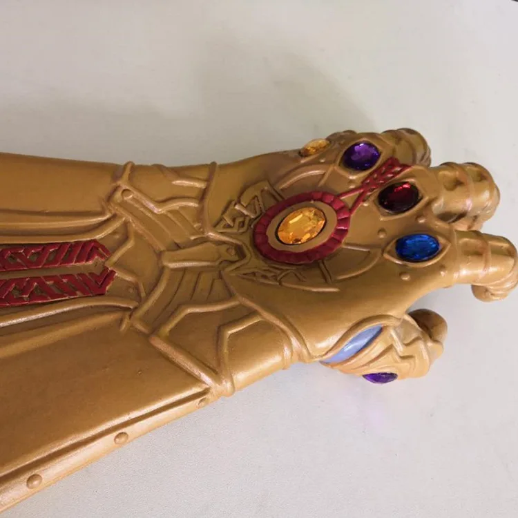 Перчатки для косплея «Thanos Infinity Gauntlet» на Хэллоуин, жесткая латексная маска «Infinity War»