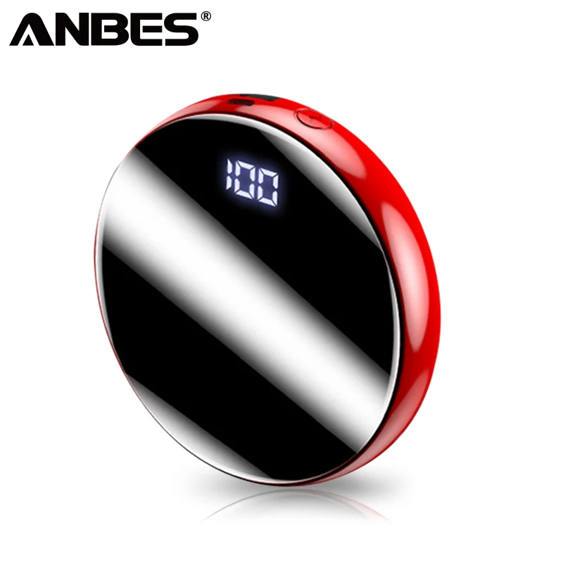 

Mini Power Bank 20000mAh Portable Charging PowerBank Double USB Power Bank External Battery Charger With LED Digital Display