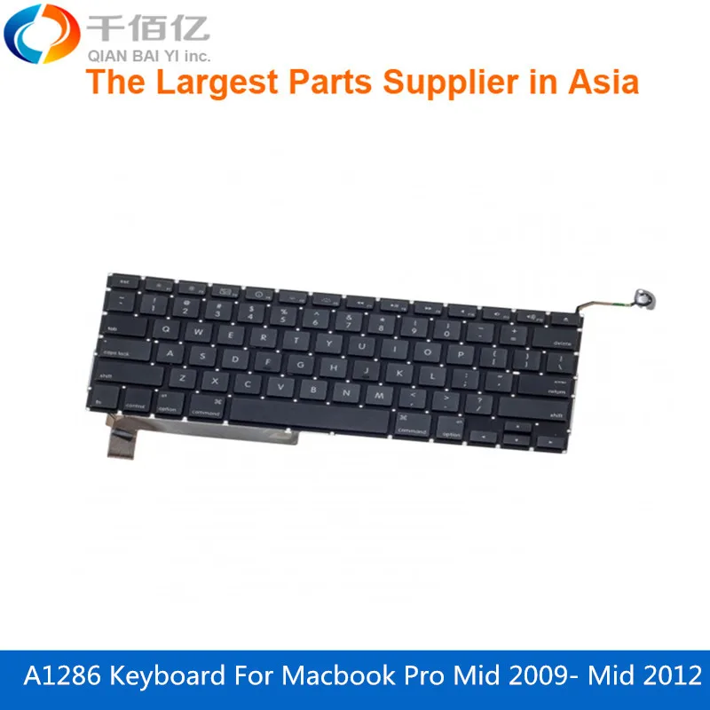 Original New Replacement A1286 US Keyboard for font b Macbook b font Pro15 Mid 2009 Mid
