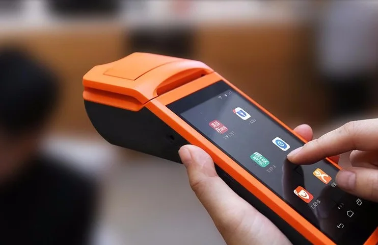 5 "сенсорный экран Wifi /3G/Bluetooth портативный Android POS терминал с принтером сканер