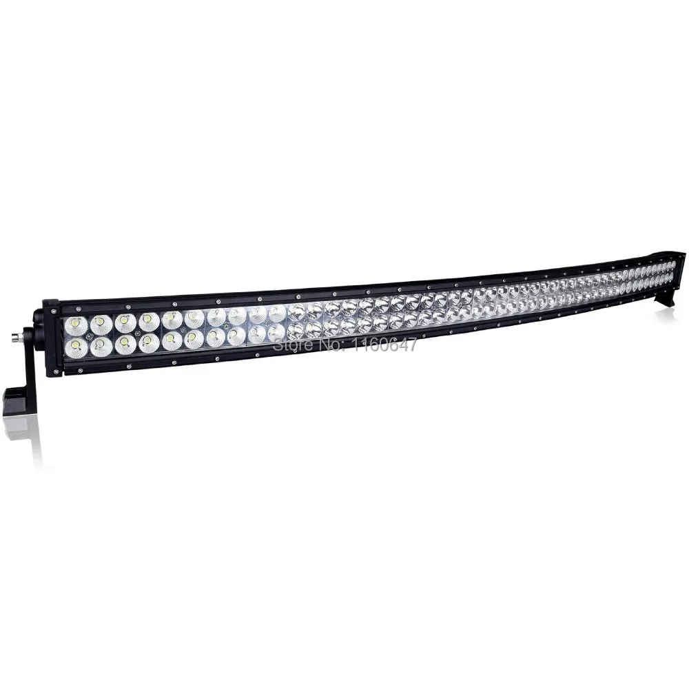 52 inch Epistar 300W Curved LED Light Bar Combo Spot Flood 4X4 Off road