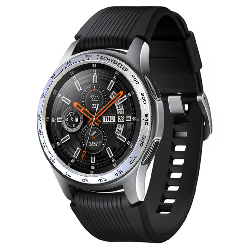Чехол для смарт часов Samsung Galaxy Watch 46 мм ободок с кольцом клейкий чехол защитой от
