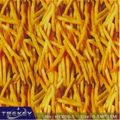 0.5M*10M Green Cannabis Leaves Pattern Water Transfer Printing Film HL82-S, 10M Hydrographic film Pva Water Soluble Film