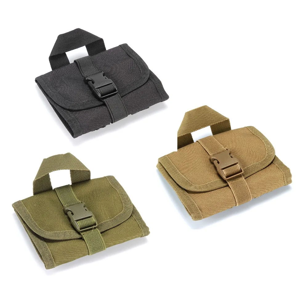 

Hunting tactical multi-functional tactics molle pouch bag 14 hole airsoft bandolier bags waist bag 3 color For MINI Bullet