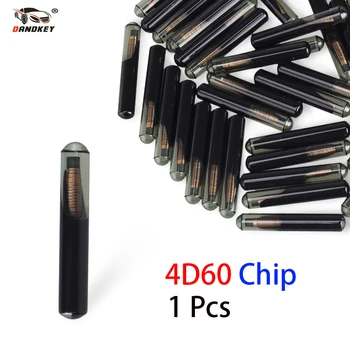 

Dandkey 1pcs Car Key Chip Blank 4D60 Glassy Transponder Key Chip For Ford Connect Fiesta Focus Ka Mondeo ID 4D60 Auto Parts