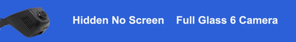 Hidden No Screen    Full Glass 6 Camera Lens 