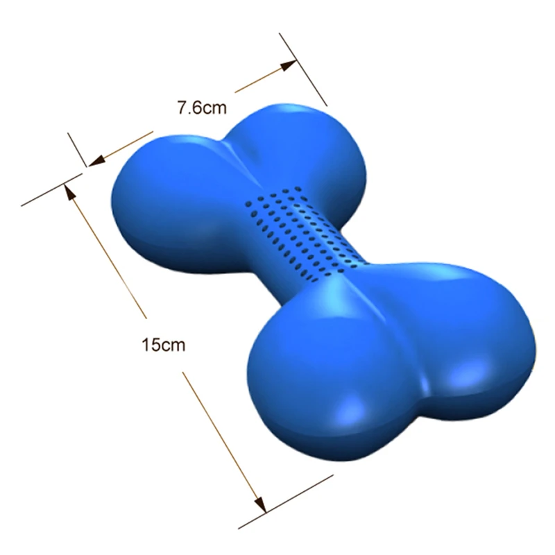 Практичная забавная игрушка с дизайном кости для домашних животных