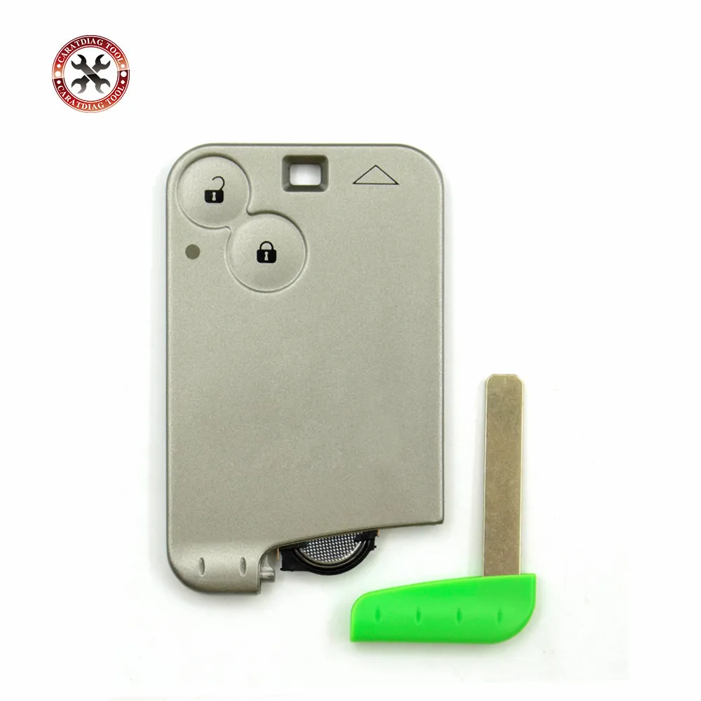 

2018 La-guna remote key 2 Button Smart Remote Key 433 MHz for RE-NAULT La-guna Smart Card Fob free shipping