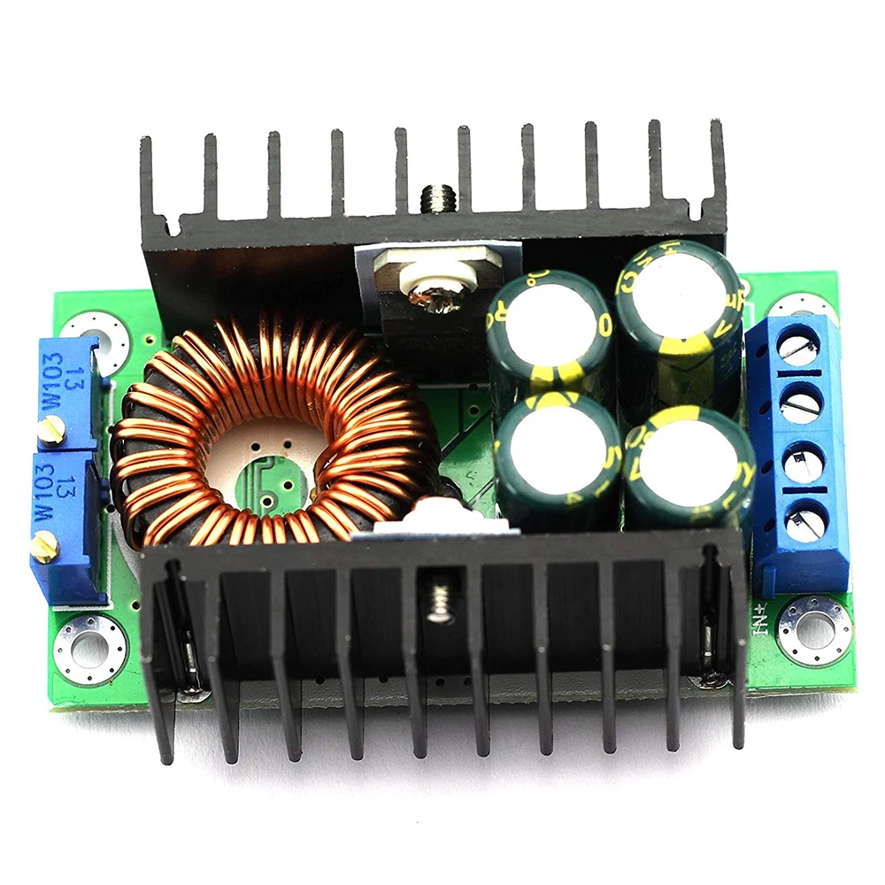 Светодиодный понижающий преобразователь для Arduino 300 Вт 9A 5 40 В до 1 2 35 в 12