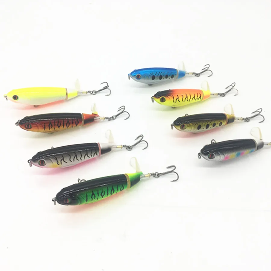 9 cm/17g Whopper Popper Topwater Pesca cebo Artificial duro Plopper suave rotación cola Pesca Wobblers Pesca abordar Geer 9 cm/17g Whopper Popper Topwater Pesca cebo Artificial duro Plopper suave rotación cola Pesca Wobblers Pesca abordar Geer