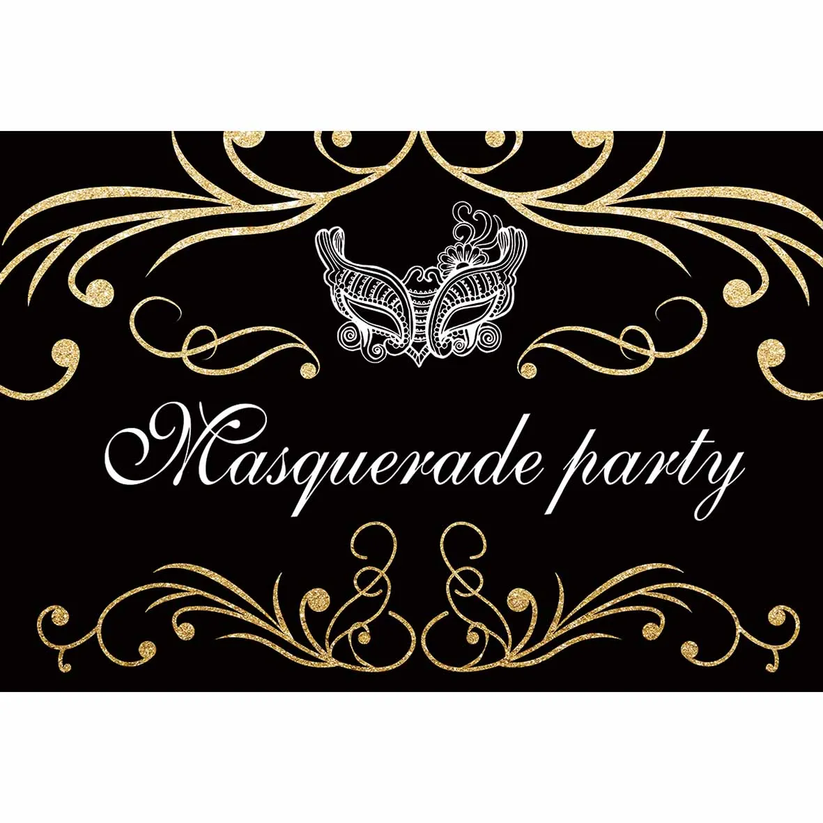 Allenjoy shiny golden on black background masquerade party fund background  vinyl fond studio photo photography vinyl|background vinyl|fond studiofond  studio photo - AliExpress