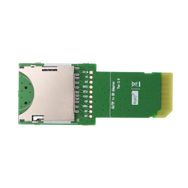 Cheap SDHC SD/ Micro SD TF Card To SD Extension Adapter For Speaker Audio Video Device