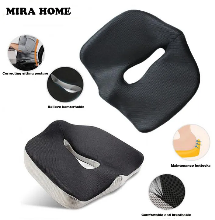 Health Max Coccyx Orthopedic Memory Foam Seat Cushion - Best for Relief of  Back Pain, Tailbone Pain and Sciatica - Medical - AliExpress